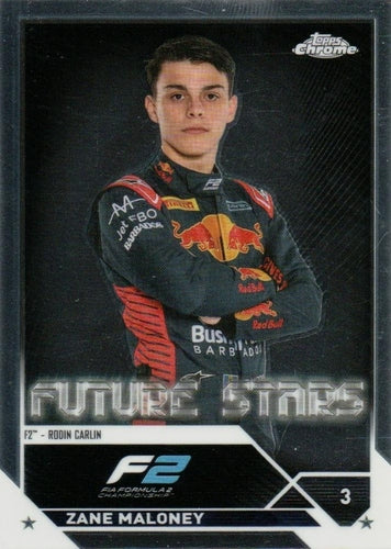 #74 Zane Maloney - Rodin Carlin F2 - 2023 Topps Chrome Formula 1 Racing