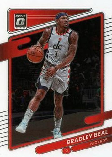#74 Bradley Beal - Washington Wizards - 2021-22 Donruss Optic Basketball