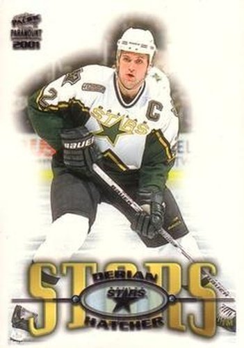#74 Derian Hatcher - Dallas Stars - 2000-01 Pacific Paramount Hockey