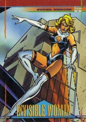 #74 Invisible Woman - 1993 SkyBox Marvel Universe
