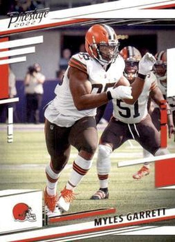 #74 Myles Garrett - Cleveland Browns - 2022 Panini Prestige Football