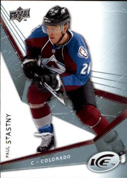 #74 Paul Stastny - Colorado Avalanche - 2008-09 Upper Deck Ice Hockey