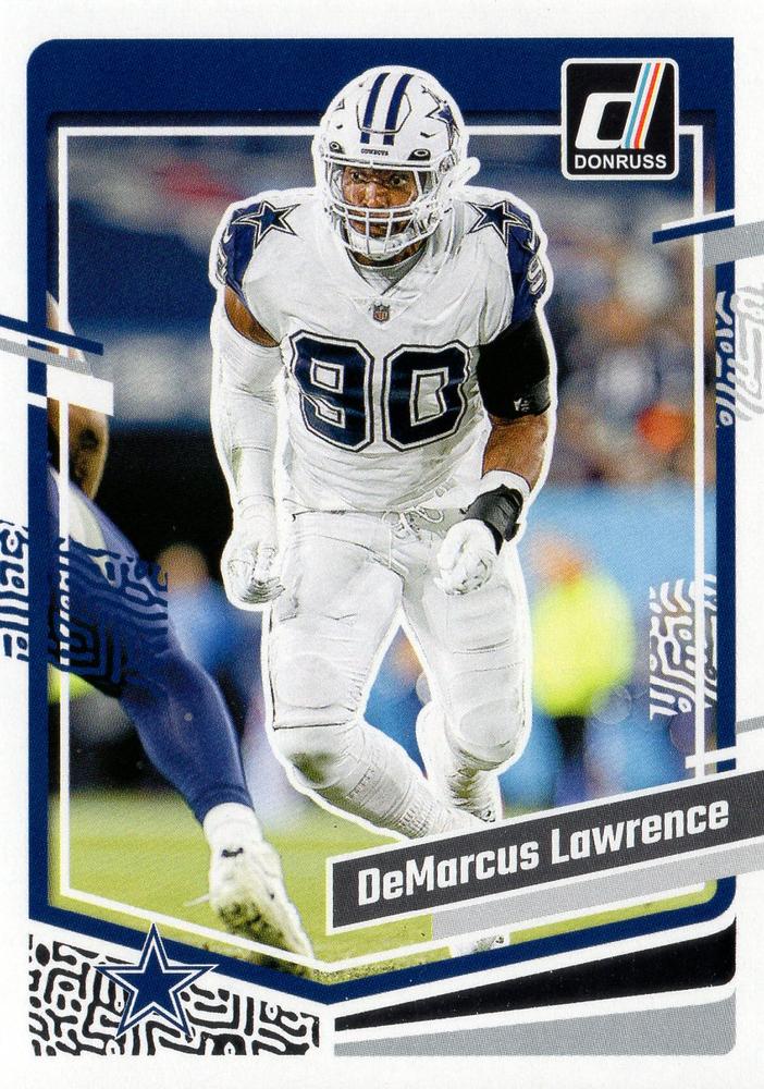 #74 DeMarcus Lawrence - Dallas Cowboys - 2023 Donruss Football
