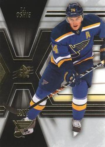 #74 T.J. Oshie - St. Louis Blues - 2014-15 SPx Hockey