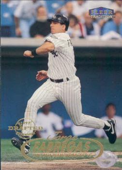 #74 Jorge Fabregas - Arizona Diamondbacks - 1998 Fleer Tradition Baseball