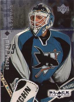 #74 Mike Vernon - San Jose Sharks - 1998-99 Upper Deck Black Diamond Hockey