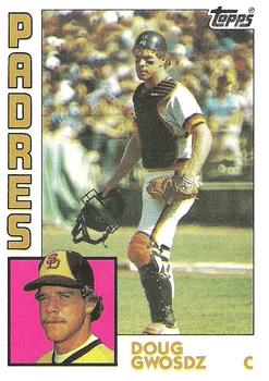 #753 Doug Gwosdz - San Diego Padres - 1984 Topps Baseball