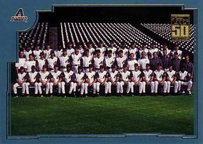 #753 Arizona Diamondbacks - Arizona Diamondbacks - 2001 Topps Baseball