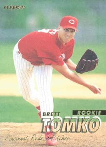 #755 Brett Tomko - Cincinnati Reds - 1997 Fleer Baseball