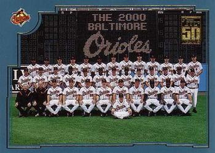 #755 Baltimore Orioles - Baltimore Orioles - 2001 Topps Baseball