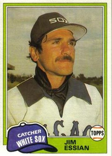 #759 Jim Essian - Chicago White Sox - 1981 Topps Baseball