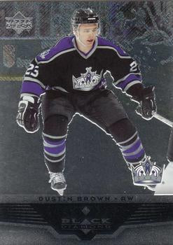 #75 Dustin Brown - Los Angeles Kings - 2005-06 Upper Deck Black Diamond Hockey
