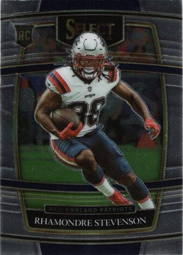 #75 Rhamondre Stevenson - New England Patriots - 2021 Panini Select Football
