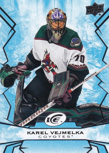 #75 Karel Vejmelka - Arizona Coyotes - 2022-23 Upper Deck Ice Hockey