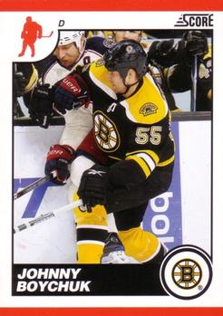 #75 Johnny Boychuk - Boston Bruins - 2010-11 Score Hockey