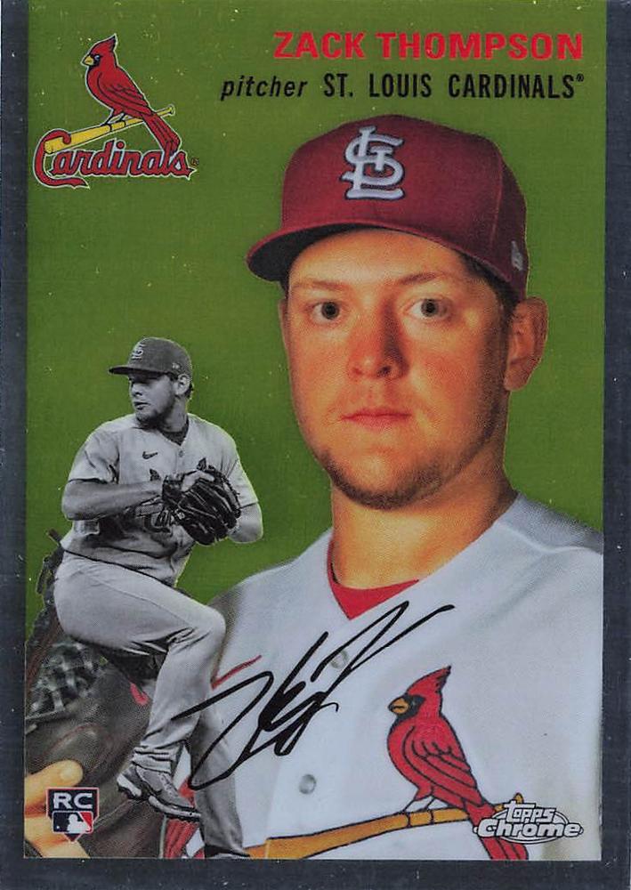 #75 Zack Thompson - St. Louis Cardinals - 2023 Topps Chrome Platinum Anniversary Baseball
