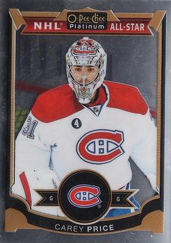 #75 Carey Price - Montreal Canadiens - 2015-16 O-Pee-Chee Platinum Hockey