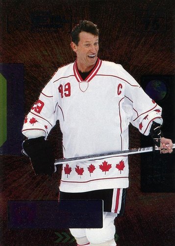 #75 Wayne Gretzky - 2021 SkyBox Metal Universe Champions