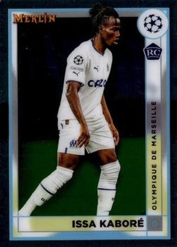 #75 Issa Kaboré - Olympique de Marseille - 2022-23 Merlin Chrome UEFA Club Competitions Soccer