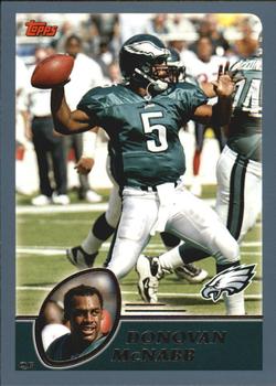 #75 Donovan McNabb - Philadelphia Eagles - 2003 Topps Football