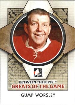 #75 Gump Worsley - Montreal Canadiens - 2008-09 In The Game Between The Pipes Hockey