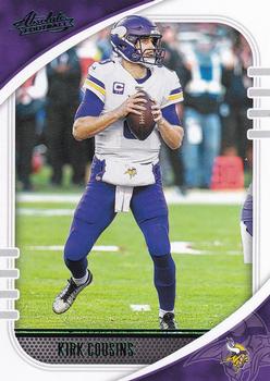 #75 Kirk Cousins - Minnesota Vikings - 2020 Panini Absolute - Green Football