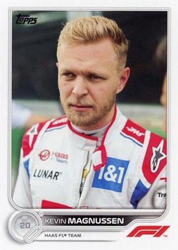 #75 Kevin Magnussen - Haas F1 Team - 2022 Topps Formula 1 Racing