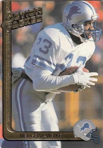 #75 Mel Gray - Detroit Lions - 1991 Action Packed Football