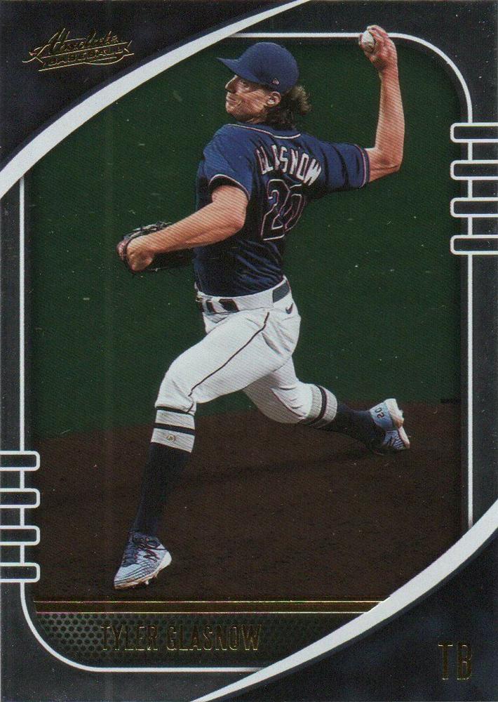 #75 Tyler Glasnow - Tampa Bay Rays - 2021 Panini Absolute Baseball