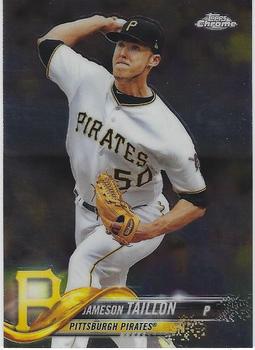 #75 Jameson Taillon - Pittsburgh Pirates - 2018 Topps Chrome Baseball