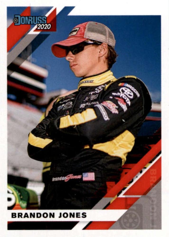 #75 Brandon Jones - Joe Gibbs Racing - 2020 Donruss Racing