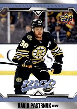 #75 David Pastrnak - Boston Bruins - 2024-25 Upper Deck MVP Hockey