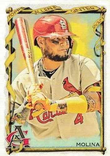 #75 Yadier Molina - St. Louis Cardinals - 2023 Topps Allen & Ginter Baseball