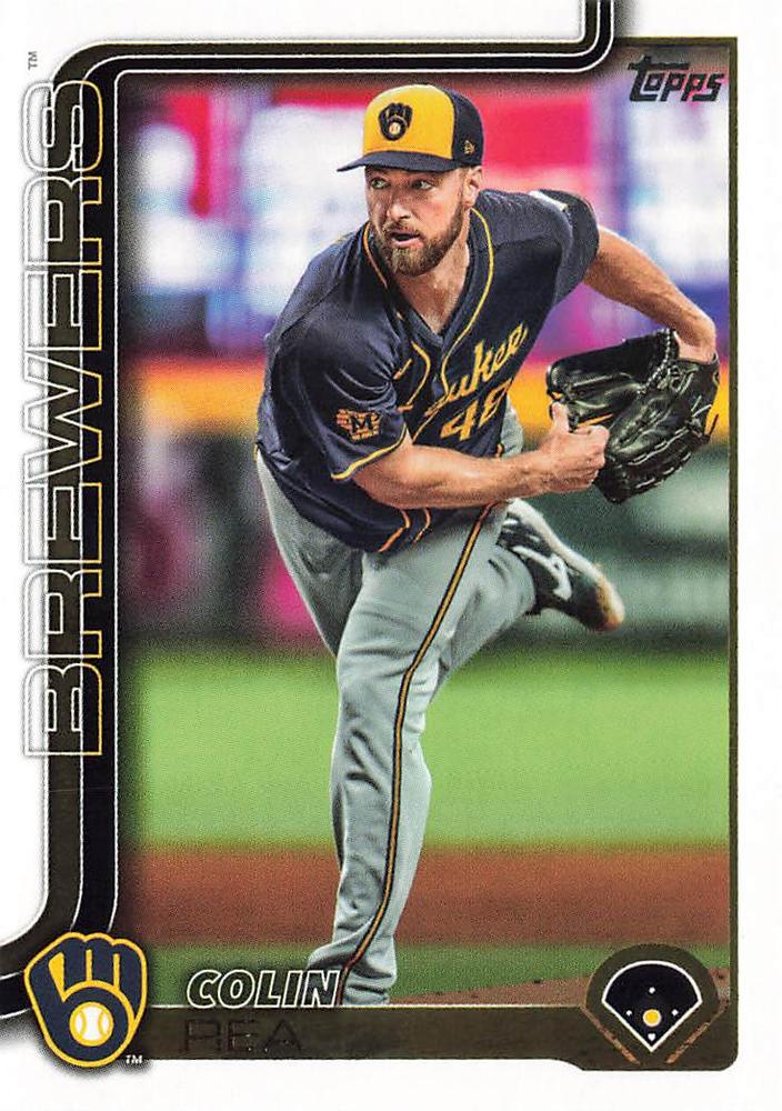 #75 Colin Rea - Milwaukee Brewers - 2025 Topps Baseball