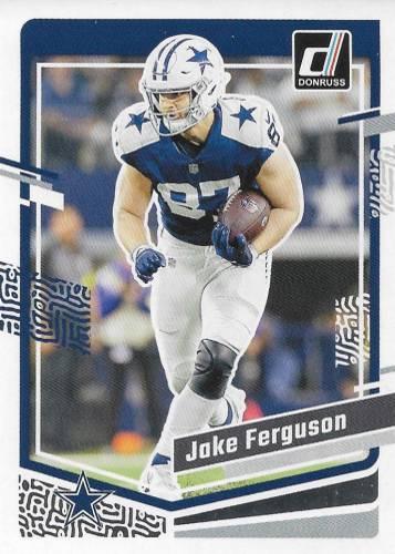 #75 Jake Ferguson - Dallas Cowboys - 2023 Donruss Football