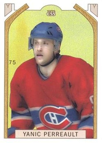 #75 Yanic Perreault - Montreal Canadiens - 2003-04 Topps C55 Hockey
