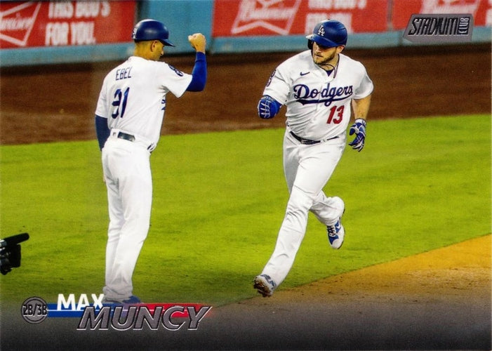 #75 Max Muncy - Los Angeles Dodgers - 2023 Stadium Club Baseball