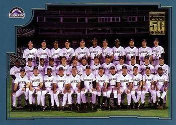 #761 Colorado Rockies - Colorado Rockies - 2001 Topps Baseball