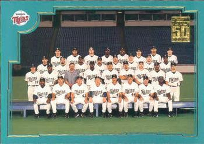 #768 Minnesota Twins - Minnesota Twins - 2001 Topps Baseball