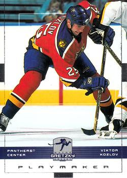 #76 Viktor Kozlov - Florida Panthers - 1999-00 Upper Deck Wayne Gretzky Hockey