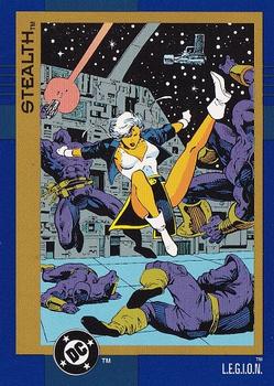 #76 Stealth - 1993 SkyBox DC Cosmic Teams