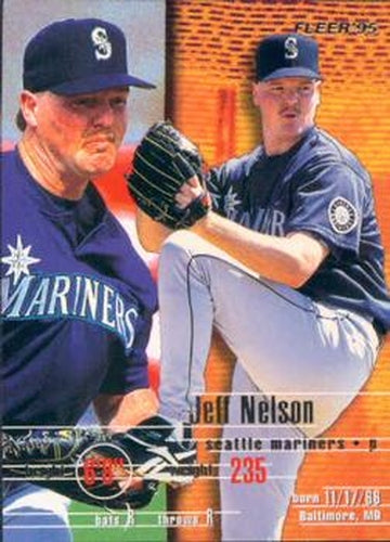 #U-76 Jeff Nelson - Seattle Mariners - 1995 Fleer Update Baseball