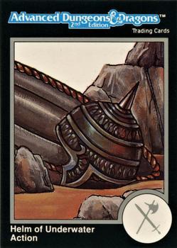#76 Helm of Underwater Action - 1991 TSR Advanced Dungeons & Dragons - Silver