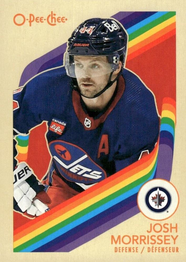 #76 Josh Morrissey - Winnipeg Jets - 2023-24 O-Pee-Chee - Retro Hockey