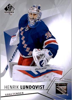 #76 Henrik Lundqvist - New York Rangers - 2015-16 SP Authentic Hockey