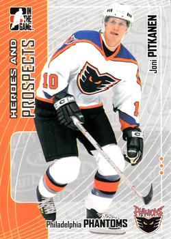 #76 Joni Pitkanen - Philadelphia Phantoms - 2005-06 In The Game Heroes and Prospects Hockey