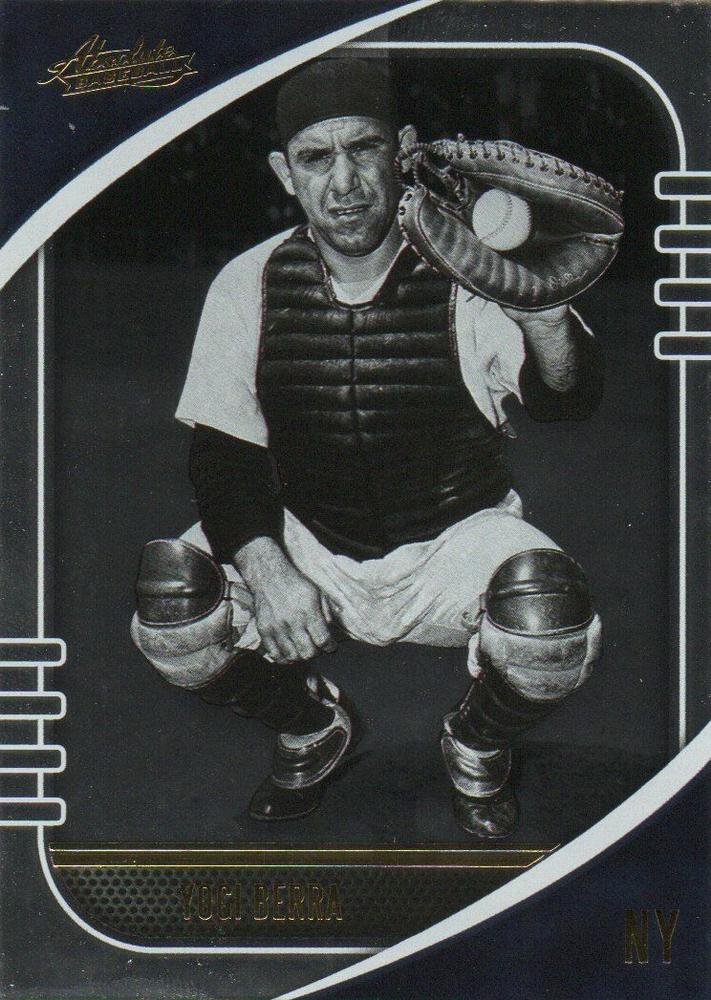 #76 Yogi Berra - New York Yankees - 2021 Panini Absolute Baseball