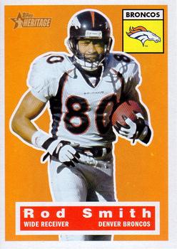 #76 Rod Smith - Denver Broncos - 2001 Topps Heritage Football