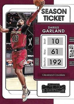 #76 Darius Garland - Cleveland Cavaliers - 2021-22 Panini Contenders Basketball