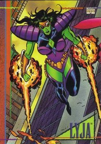 #76 Lyja - 1993 SkyBox Marvel Universe